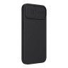 Чехол Nillkin CamShield Silky Magnetic Silicone для iPhone 13, черный