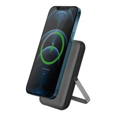 Аккумулятор Uniq HOVEO 5000W Magnetic wireless 15W, USB-C PD20W, Stand, Grey