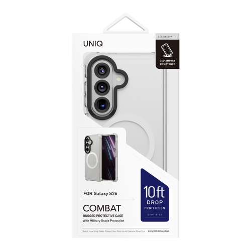 Uniq для Galaxy S26 чехол Combat Blanc White (MagSafe)