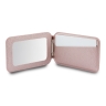 Karl Lagerfeldd картхолдер бумажник-стенд Wallet MagSafe Cardslot Stand with Mirror Saffiano NFT K&C metal Pink