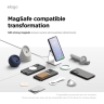 Elago для Galaxy S26 Ultra чехол Magnetic Ridge Silicone Black (MagSafe)