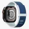Uniq для Apple Watch 49/46/45/44 mm ремешок Revix IV reversible Magnetic Marine Blue/Pale Aqua