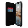 Чехол-книжка Urban Armor Gear (UAG) Metropolis Series для iPhone 14 Pro, Kevlar Black
