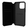 Чехол-книжка Urban Armor Gear (UAG) Metropolis Series для iPhone 14 Pro, Kevlar Black