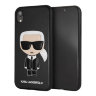Чехол Karl Lagerfeld Iconic Karl Hard для iPhone XR, черный