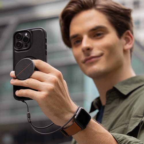 Чехол подставка Uniq NOVO with magnetic grip для iPhone 14 Pro, черный