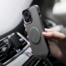 Чехол подставка Uniq NOVO with magnetic grip для iPhone 14 Pro, черный