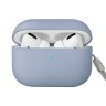 Чехол Uniq LINO Liquid silicone для AirPods Pro 2, голубой