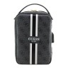 Сумка-барсетка Guess Travel Handbag 4G Stripes для смартфонов, черная
