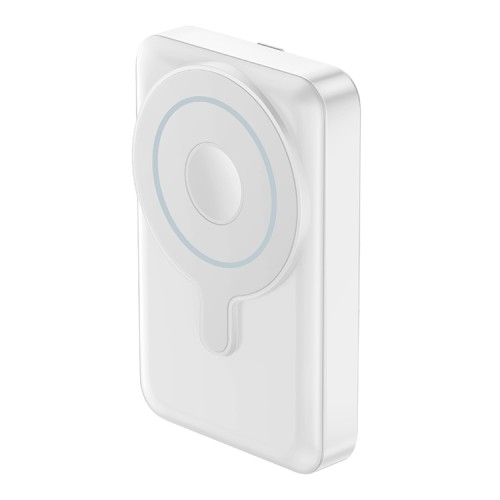 EnergEA АКБ Bazic GoPower 10K, 10000W Magnetic wireless 15W USB-C 20W +Watch charger White