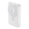 EnergEA АКБ Bazic GoPower 10K, 10000W Magnetic wireless 15W USB-C 20W +Watch charger White