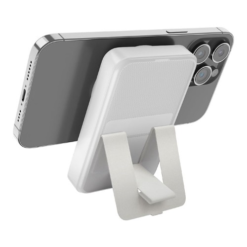 EnergEA АКБ Bazic GoPower 10K, 10000W Magnetic wireless 15W USB-C 20W +Watch charger White
