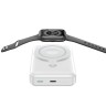 EnergEA АКБ Bazic GoPower 10K, 10000W Magnetic wireless 15W USB-C 20W +Watch charger White