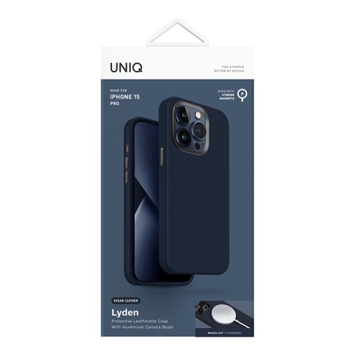 Uniq для iPhone 15 Pro чехол Lyden Blue (Magsafe)