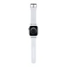 Karl Lagerfeld для Apple Watch 49-46-45-44 mm ремешок 3D Rubber NFT Choupette head White