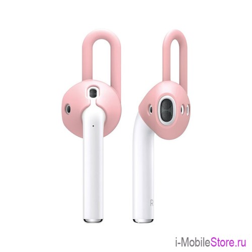Крепление на ухо Elago Earpad для AirPods 1/2, розовый (2 пары)