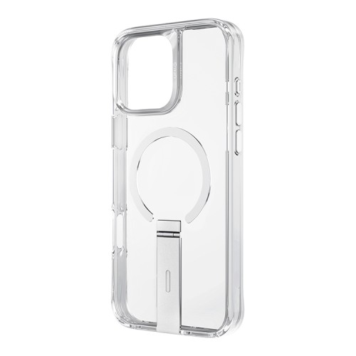 Uniq для iPhone 16 Pro Max чехол ELEVA with Vertical stand Clear (Magsafe)