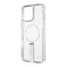 Uniq для iPhone 16 Pro Max чехол ELEVA with Vertical stand Clear (Magsafe)