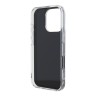 U.S. Polo для iPhone 16 Pro чехол PC/TPU Double Horse logo Tricolor stripes Black