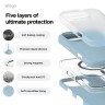Elago для iPhone 16 Pro Max чехол Soft silicone (Liquid) Sky Blue (MagSafe)