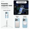 Elago для iPhone 16 Pro Max чехол Soft silicone (Liquid) Sky Blue (MagSafe)