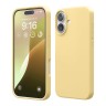 Elago для iPhone 16 чехол Soft silicone (Liquid) Yellow
