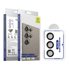 BlueO стекло для Galaxy S25, Camera lens Armor metal 3 шт. Black