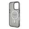 Aston Martin для iPhone 16 Pro чехол PC/TPU Frosted Effect Metal Cam Hard Black (MagSafe)