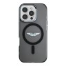 Aston Martin для iPhone 16 Pro чехол PC/TPU Frosted Effect Metal Cam Hard Black (MagSafe)