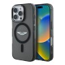 Aston Martin для iPhone 16 Pro чехол PC/TPU Frosted Effect Metal Cam Hard Black (MagSafe)