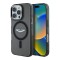 Aston Martin для iPhone 16 Pro чехол PC/TPU Frosted Effect Metal Cam Hard Black (MagSafe)