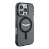 Aston Martin для iPhone 16 Pro чехол PC/TPU Frosted Effect Metal Cam Hard Black (MagSafe)