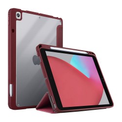 Чехол Uniq Moven Anti-microbial для iPad 10.2 (2019/20) с отсеком для стилуса, красный
