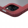 Чехол Uniq Moven Anti-microbial для iPad 10.2 (2019/20) с отсеком для стилуса, красный