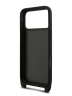 Karl Lagerfeld для iPhone 17 Pro чехол Crossbody PU Saffiano NFT Karl&Choup Metal Hard + Strap Black