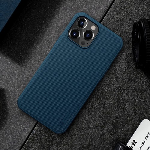 Чехол Nillkin Frosted Shield Pro для iPhone 13 Pro, синий