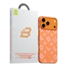 BlueO чехол для iPhone 17 Pro Max, Tactile Woven Air Aramid fiber (Kevlar)  Orange (MagSafe)