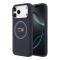 Red Bull для iPhone 17 Pro чехол Liquid Silicone with Ring Hard Navy/Blue (MagSafe)