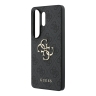 Guess для Galaxy S26 Ultra чехол PU 4G Big metal logo Hard Black