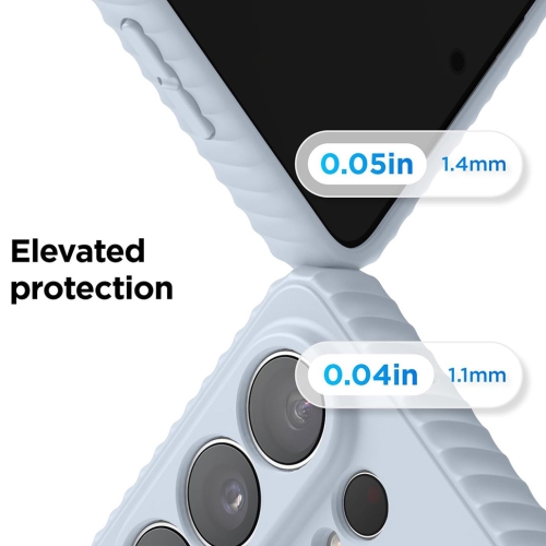Elago для Galaxy S26 Ultra чехол Magnetic Ridge Silicone Light Blue (MagSafe)