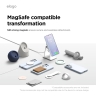 Elago для Galaxy S26 Ultra чехол Magnetic Ridge Silicone Light Blue (MagSafe)