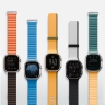 Uniq для Apple Watch 49/46/45/44 mm ремешок Revix IV reversible Magnetic Mist Grey/Black