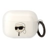 Чехол Lagerfeld TPU with ring NFT Karl для Airpods Pro, прозрачный