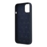 Чехол Mercedes Liquid Silicone Hard для iPhone 14 Plus, синий