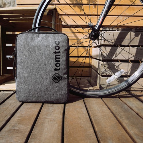 Сумка-папка Tomtoc DefenderACE Laptop Shoulder Bag H14 для Macbook Pro/Air 13-14", серая