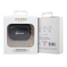 Чехол Guess PU leather 4G with metal logo and Charm для Airpods Pro, черный