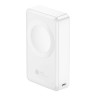 EnergEA АКБ Bazic GoPower MINI, 4000 USB-C 10W +Apple Watch 3W wireless charger White