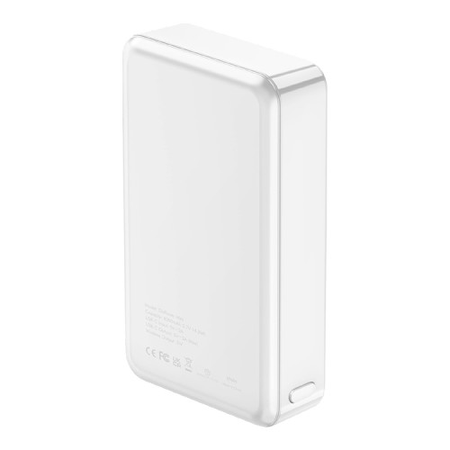 EnergEA АКБ Bazic GoPower MINI, 4000 USB-C 10W +Apple Watch 3W wireless charger White