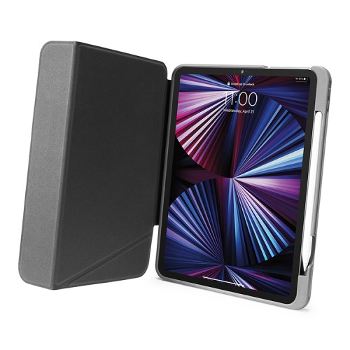 Tomtoc для iPad Pro 12.9 (2021/22) чехол Tri-use Folio B02 PU/TPU Lavender