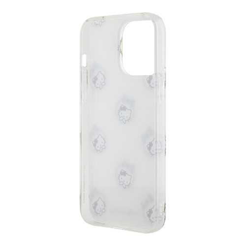 Hello Kitty для iPhone 15 Pro Max чехол PC/TPU Kitty in Bubbles Hard White